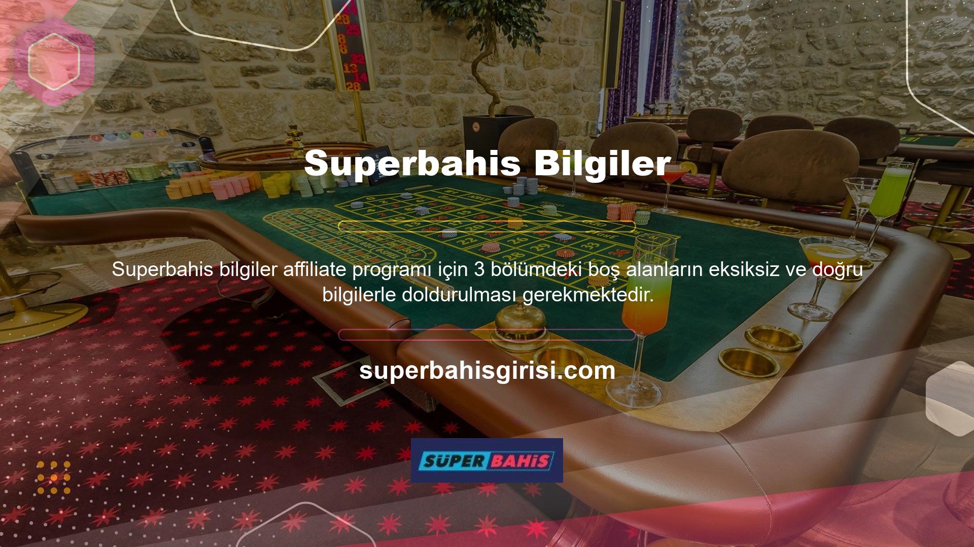Bilgiler, hesap işlemleri, ikramiyeler ve ek avantajlar